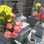 仏花,お墓参り