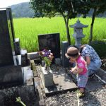 お墓参り